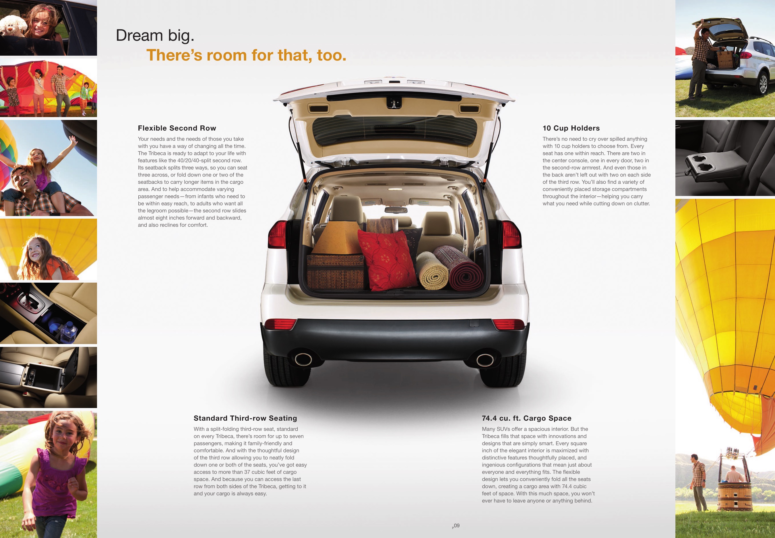 2014 Subaru Tribeca Brochure Page 2